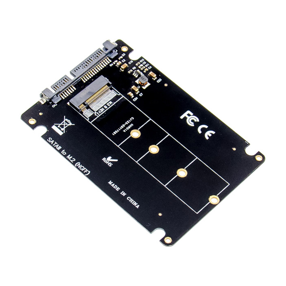 

SATA zu M.2 SSD Adapter Card Support M.2 Key B Mit SATA -protokoll SSD 2280