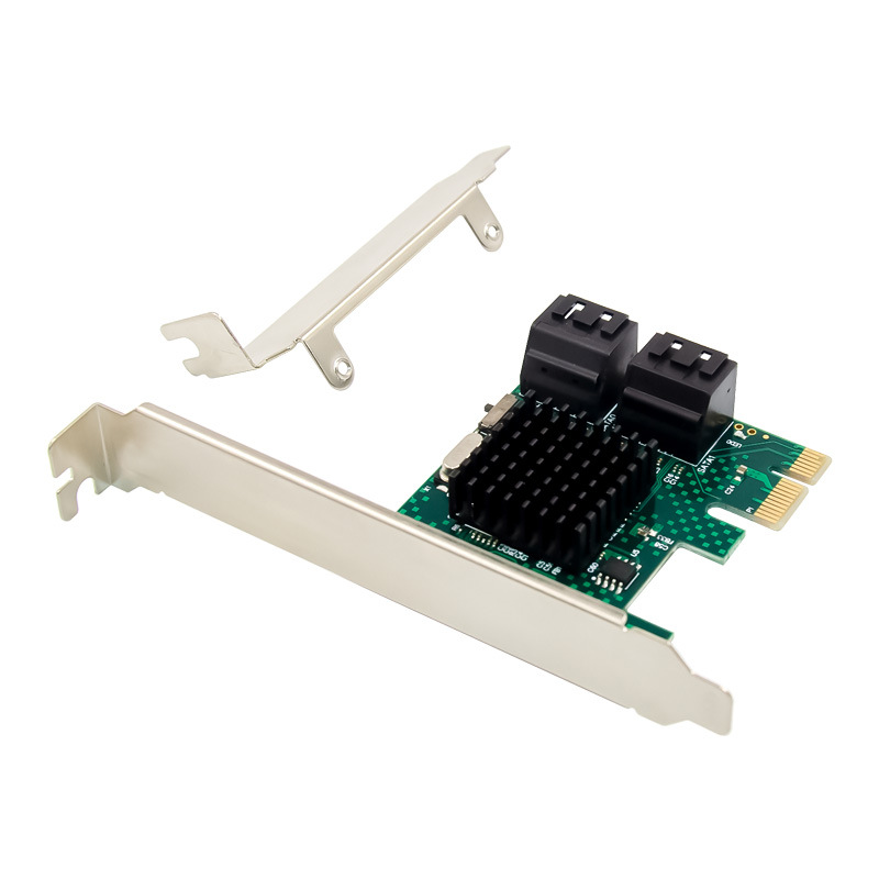 

PCI-E 2.0 Bis SATA 6g-adapter PCI Express ASM1061 4-Port HDD Converter Card Integrierte Boot-in-boot-modus