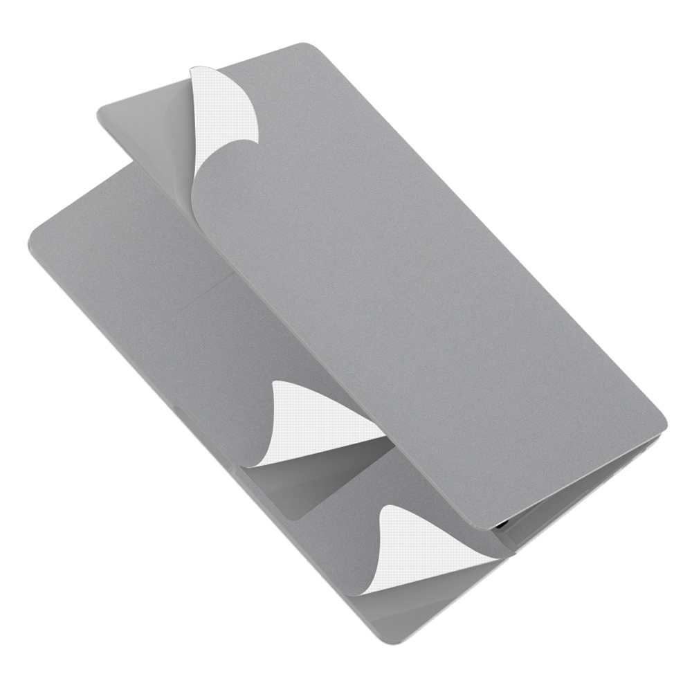 

ZGA 5-in-1 Pet Skin Decal Cover Für MacBook Air 13 Zoll (2020) A2179 / A2337, Ultra Thin Laptop -schutzfilm - Grau, MacBook Air 13 inch (2020)