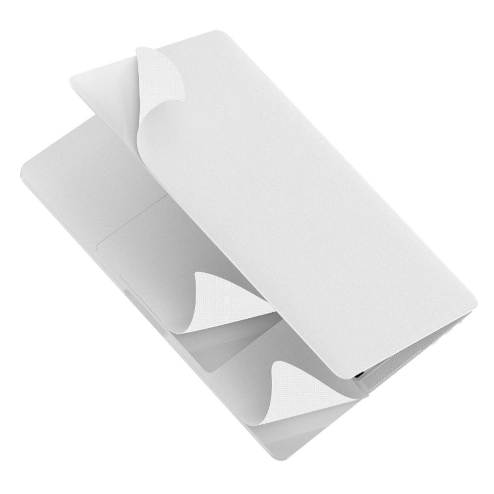 

ZGA 5-in-1 Pet Skin Decal Cover Für MacBook Air 13 Zoll (2020) A2179 / A2337, Ultra Thin Laptop -schutzfilm - Silber, MacBook Air 13 inch (2020)