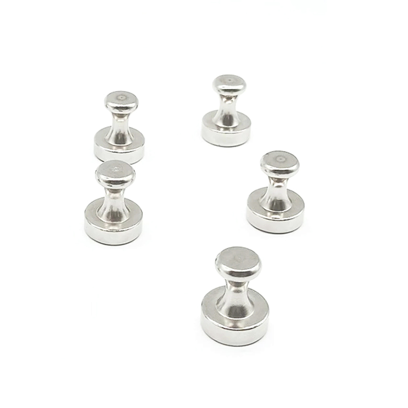 

5 ШТ. / Установлен Неодимовый Магнит Push Pin Stif Сильный Магнитный Офис Chess Chapf Childtack [30 * 25 Мм]