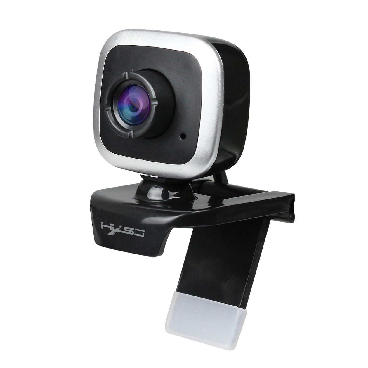 

HXSJ A849 480p USB Computer Camera Broadcast Videokonferenzwebcam Mit Mikrofon - Schwarzes Silber