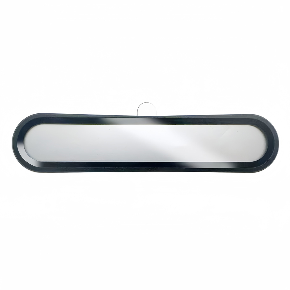 For PICO 4 Ultra Front Lens Anti Scratch HD Clear Alloy + Glass Protective Film - Black