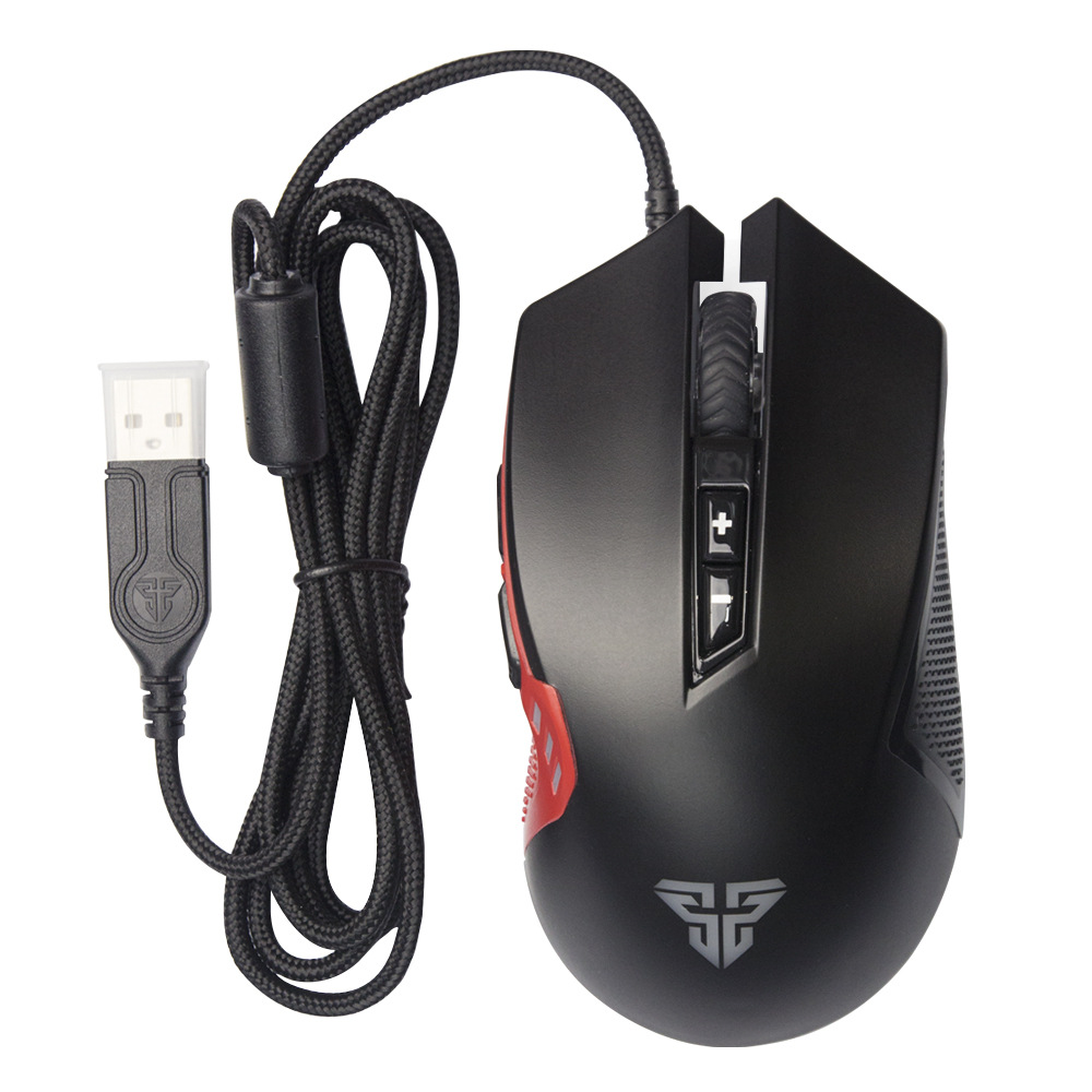 

Fantech X15 Makro RGB Wired Gaming Maus 4800DPI Einstellbare Sieben Schlüssel