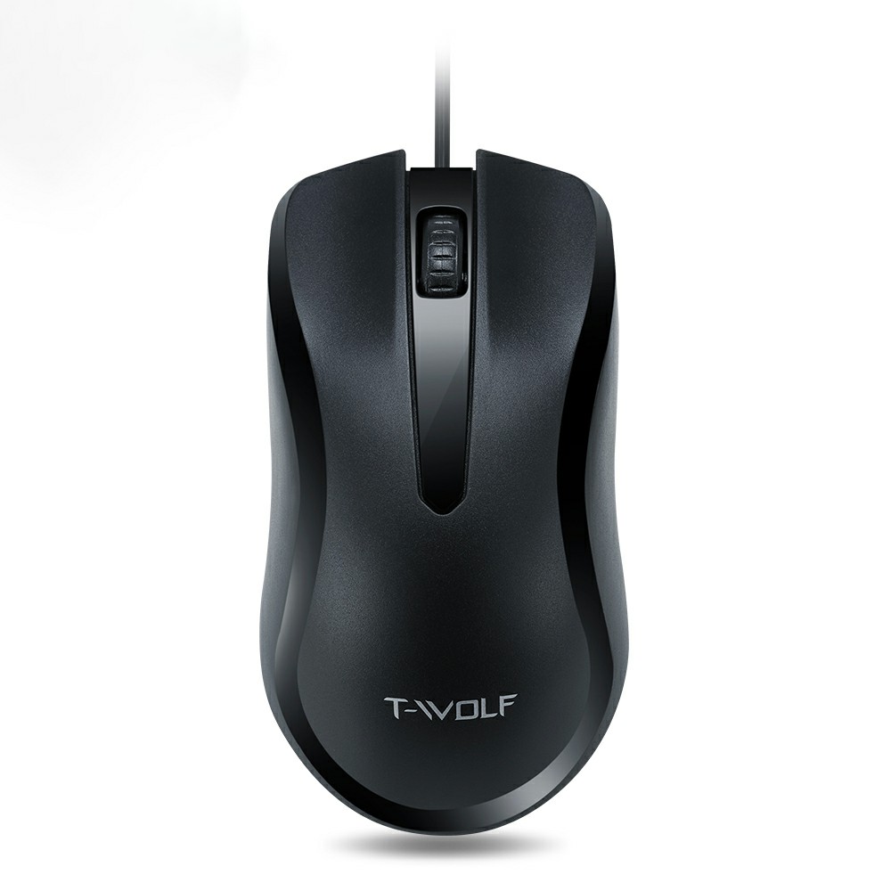 

T-wolf V12 Business Silent Wired Mouse 1200DPI Drei Knöpfe - Audioversion