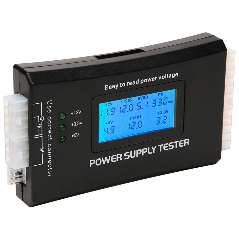 YNS-001 Digital Display Computer Power Supply Tester ATX Measuring Checker Diagnostic Tool