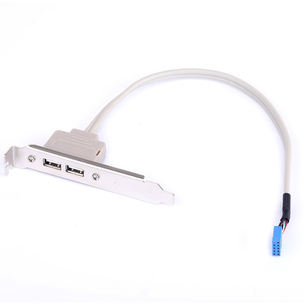 

Dual Port USB Expansion Beel Desktop Computerfall PCI Dual-port USB 2.0 Motherboard-erweiterungsadapter