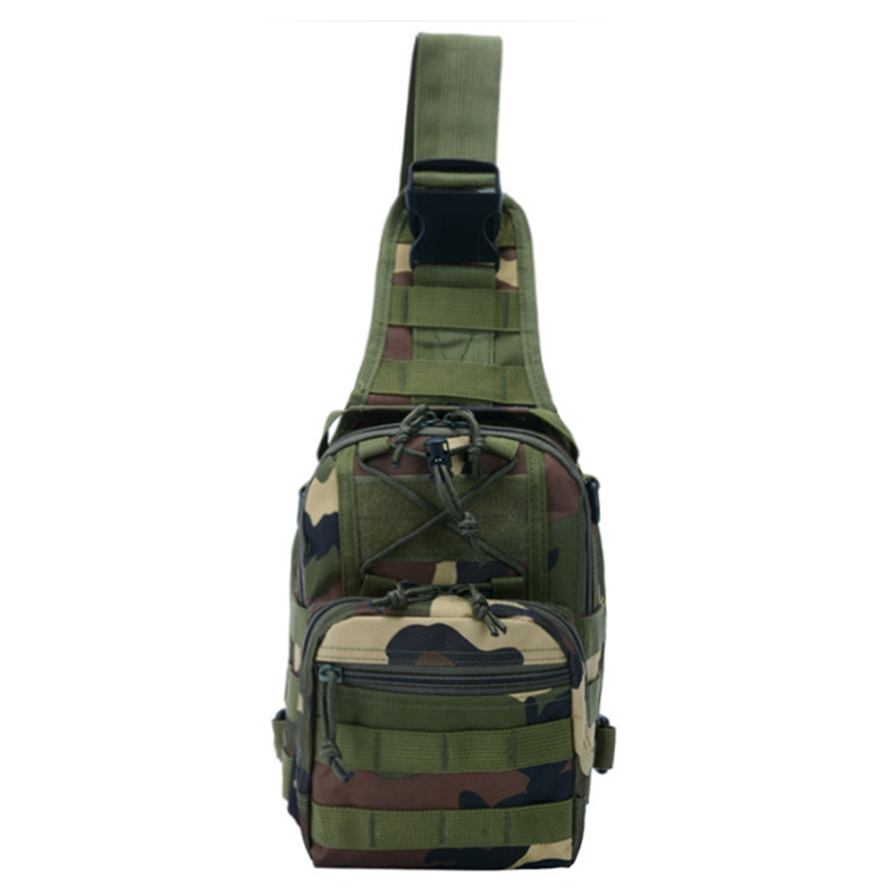 

Western Blood Wolf 2010008 Outdoor Tactical Bag Militär Sport Sling Umhängetasche Camping Wanderkaste Chest -tasche - Dschungel -tarnung