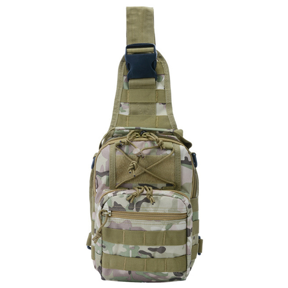 

Western Blood Wolf 2010008 Outdoor Tactical Bag Militär Sport Sling Umhängetasche Camping Wanderkaste Chest -tasche - Hellgrüne Tarnung