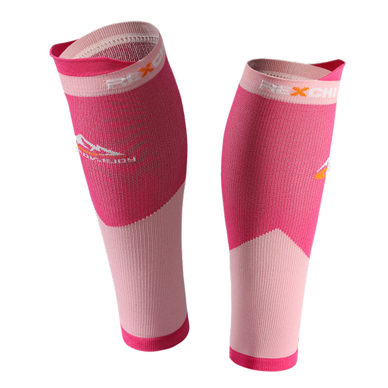 

Rexchi HX35 1 Paar Warmes Zyklus Sport Shin Guards Anti-sprain-kompress-kälber-sockenabdeckungen - Rose S