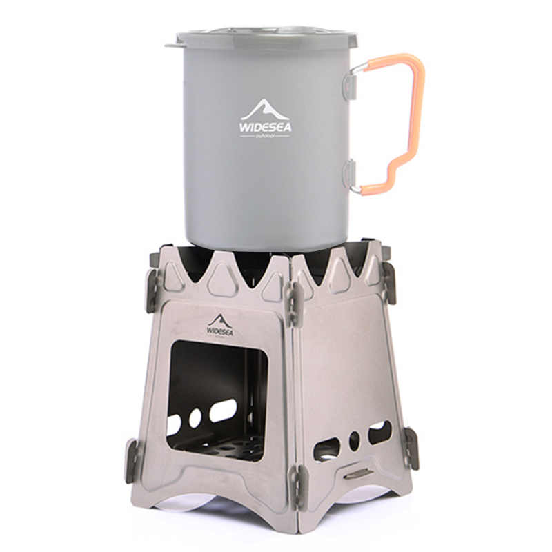

Widea Wats-402m Kleiner Größe Abnehmbarer Titan-herd Camping Picknick Brenner Kochherd Aus Titan-camping