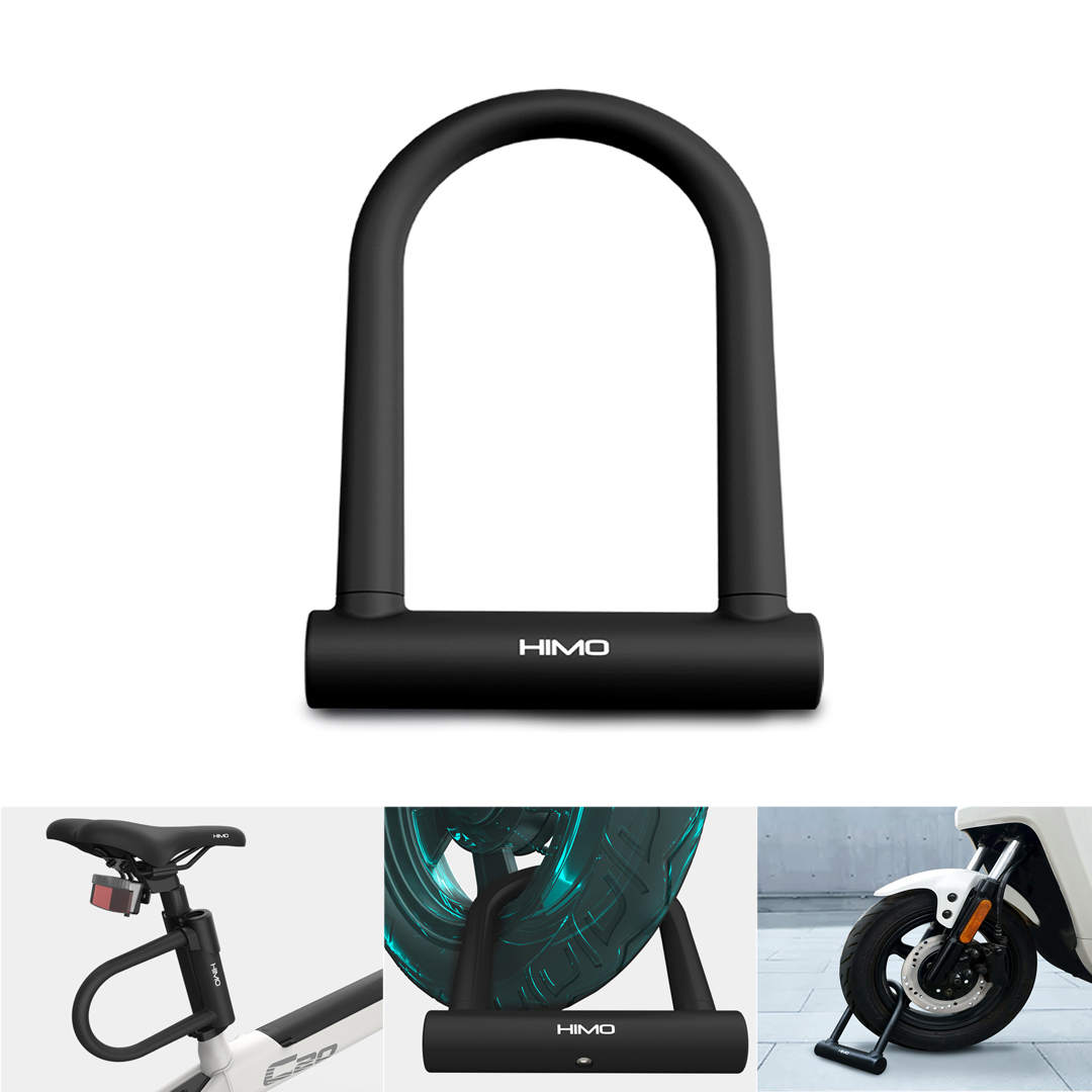

Xiaomi Youpin Himo Tragbares Dual-open-u-förmiger Lock-anti-diebstahl-festkernschloss Für Fahrradmotorradsicherheit