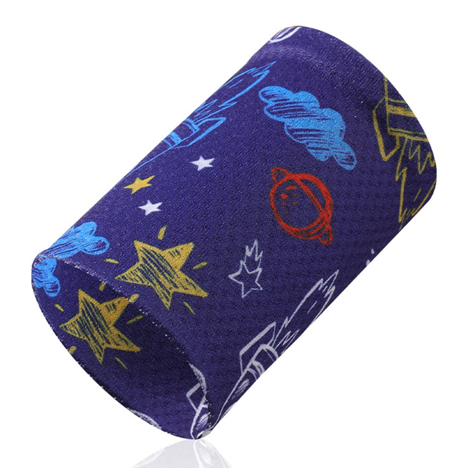 

XRHW02 1pc Kinder Eis Seiden Handgelenk Schweißband Sport Armband Volleyball Fitnessstudio Handgelenk Klammerstütze - Planet / S