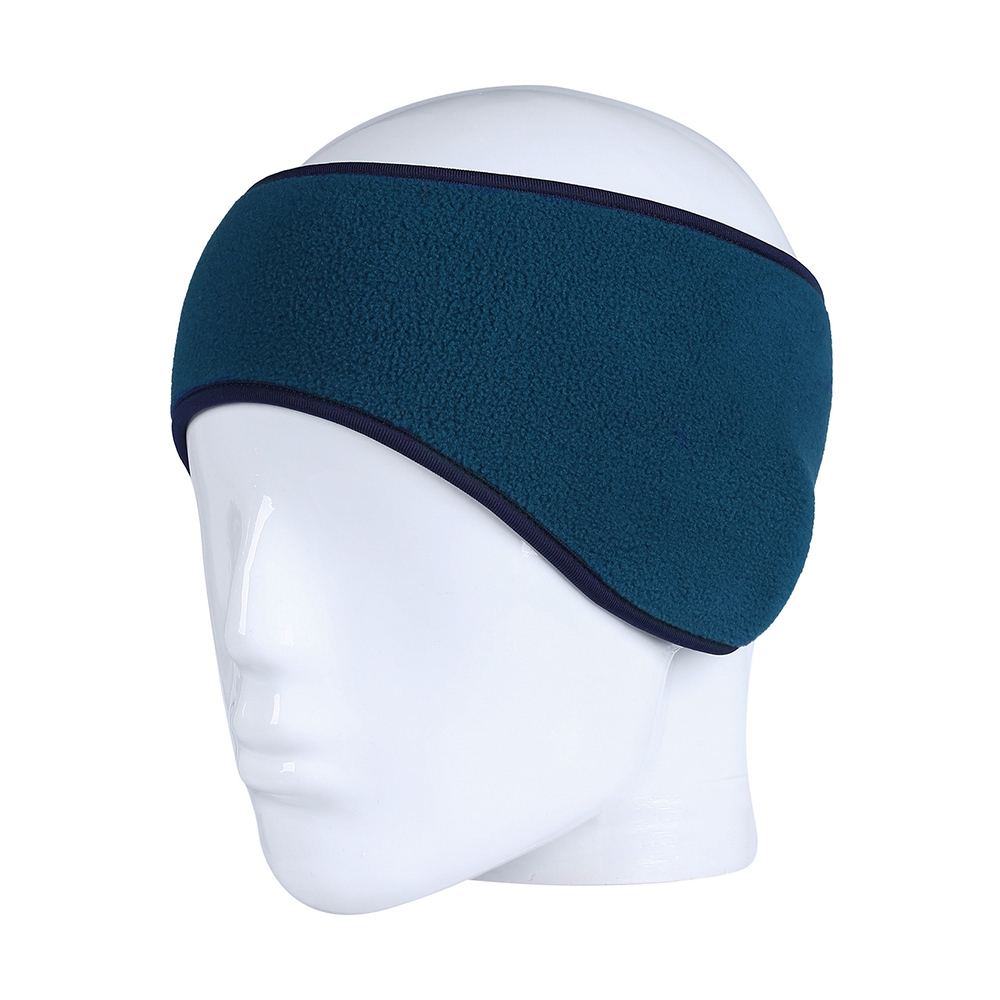 

8HB-A17 Outdoor Running Windproof Thermal Fleece Hairband Winter Ohrschutz Stirnband - Blau