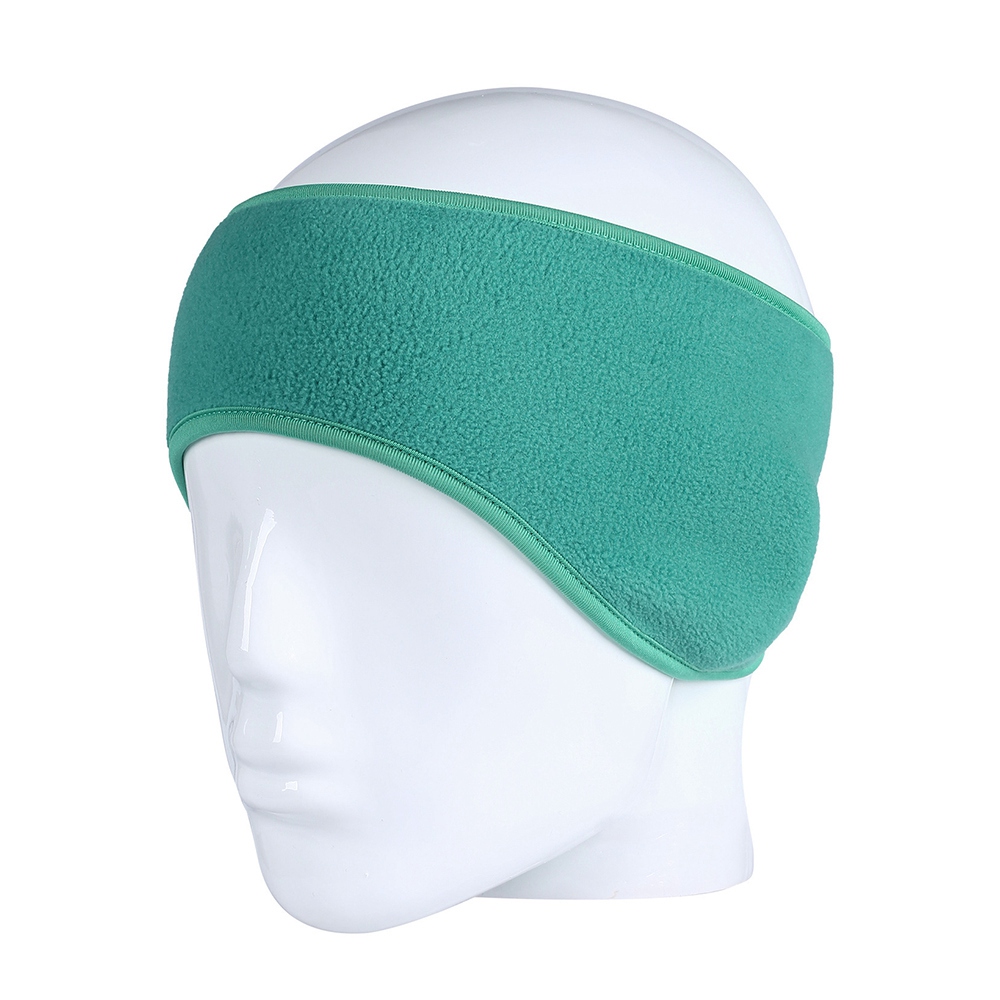 

8HB-A17 Outdoor Running Windproof Thermal Fleece Hairband Winter Ohrschutz Stirnband - Grün