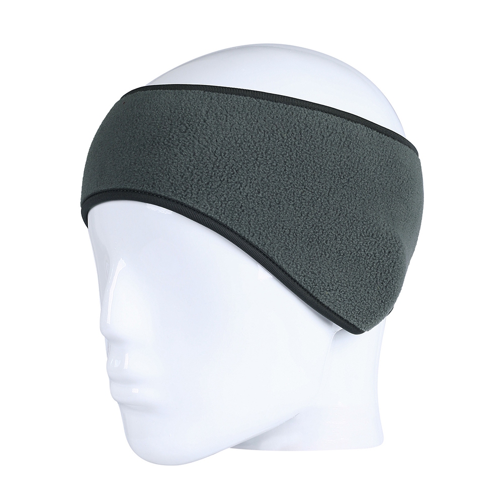 

8HB-A17 Outdoor Running Windproof Thermal Fleece Hairband Winter Ohrschutz Stirnband - Dunkelgrau