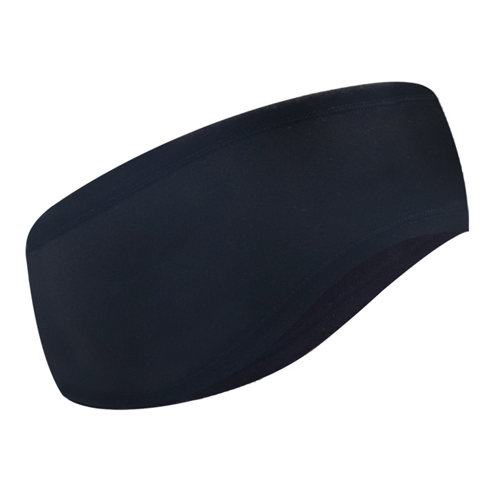 

Dk-aw-herbst Winter Warm Ohrschutz Sportbänder Ohrschernungen Outdoor-fahrradstirnband im Freien - Schwarz