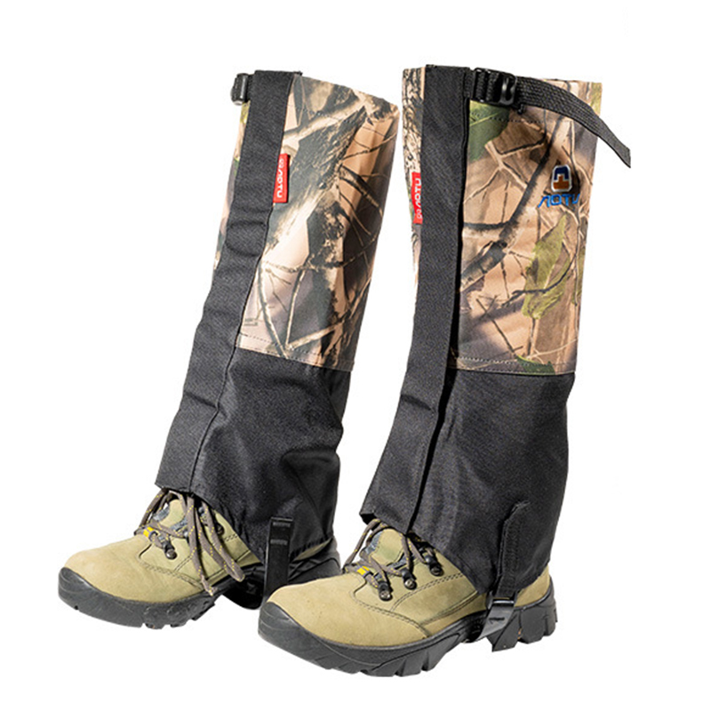 

AOTU 1 Paar Wasserdichtes Bein Gaicher PVC Polyester Beinabdeckung Beschützer Für Gehensklettern im Freien