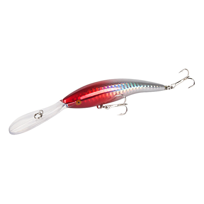 

XY-616 15,8 cm 14,5 g Lange Zungenschildfischerei Köder - Rot+silber