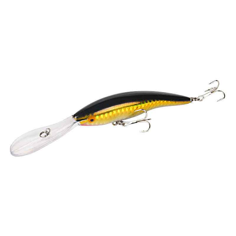 

XY-616 15,8 cm 14,5 g Lange Zungenschildfischerei Köder - Gold
