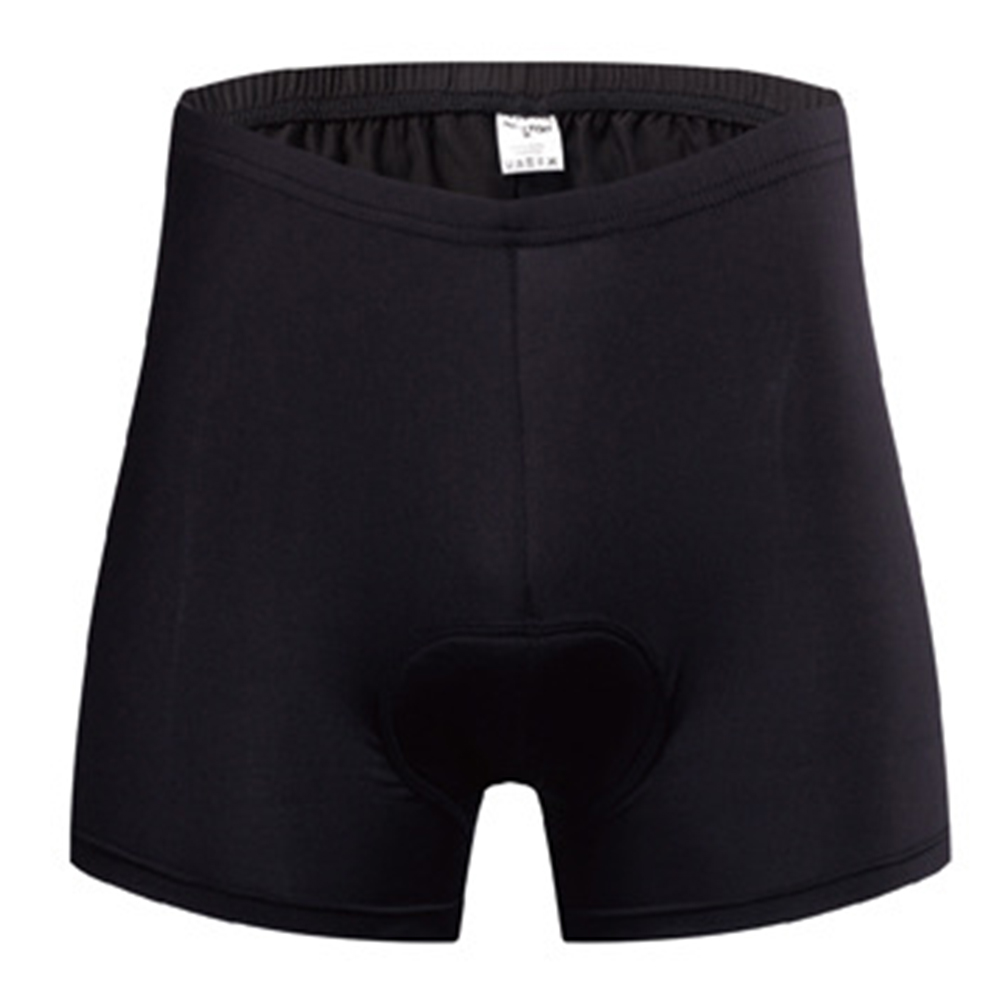 

REALTOO Men Men Coding Shorts 3D Schockfeste Pad Design MTB Roadbike Sommer Atmungsaktive Unterwäsche Shorts - Schwarz / 3xl