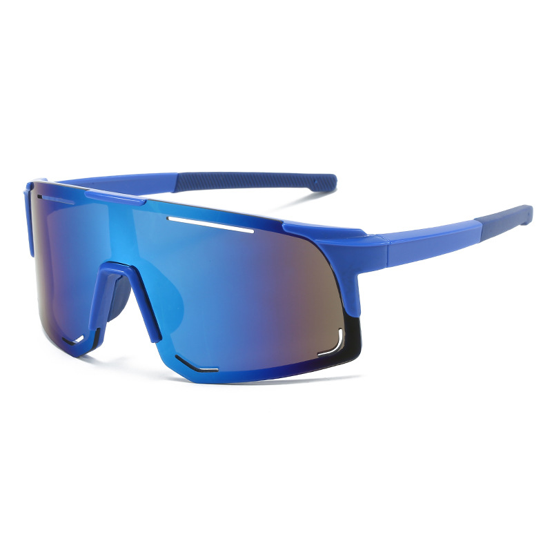 

9335 Outdoor-fahrrad-sonnenbrille Für Männer Und Frauen Sonnenbrille Windschutz Sportbrille - Blau