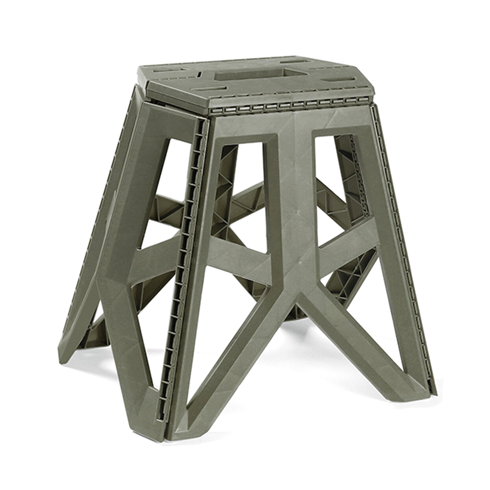 

Halin Tragbarer PP Klapphocker Outdoor Camping Wanderhocker - Armeegrün