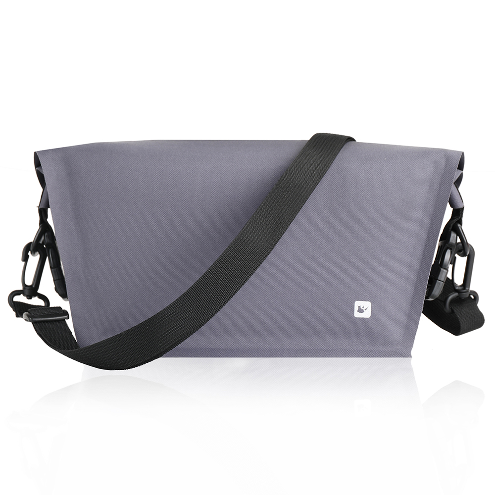 

RHINOWALK X20997 Waterproof Shoulder Bag Crossbody Bag Handbag Bike Bicycle Front Tube Bag - Grey