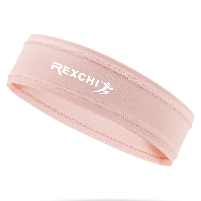 

Rexchi XTJ31 Sport Fitness Stirnband Schnell Trocknend Schweißtreibend Yoga Running Basketball Hair Band - Rosa