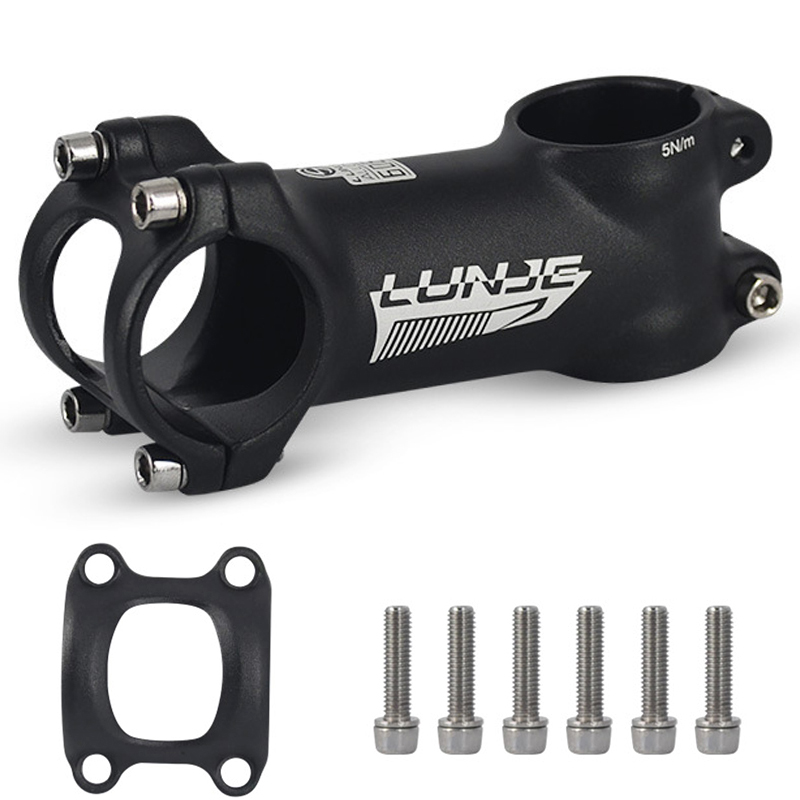

Lunje XT-A062 Aluminiumlegierung 6061-T6 Riser-stabstamm 60-110 mm Fahrradstielhandradfahrradzubehör (MOQ: 5pcs/one Size) - 80 mm