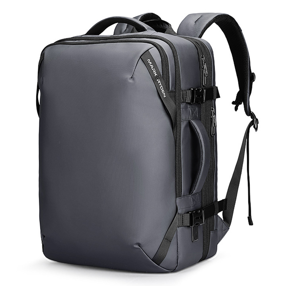 

Mark Ryden MR9993KR 43L Geschäftsleute Oxford Stoff Rucksack Einstellbare Kapazität 17,3-zoll-laptop Dual Schultern Tasche - Grau