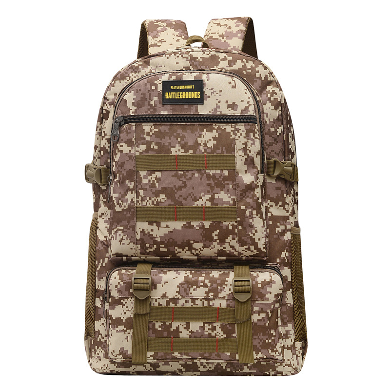 

Casual Nylon Rucksack Daypack Große Kapazität Outdoor Rucksack Zum Camping -wandern - Wüsten -tarnung