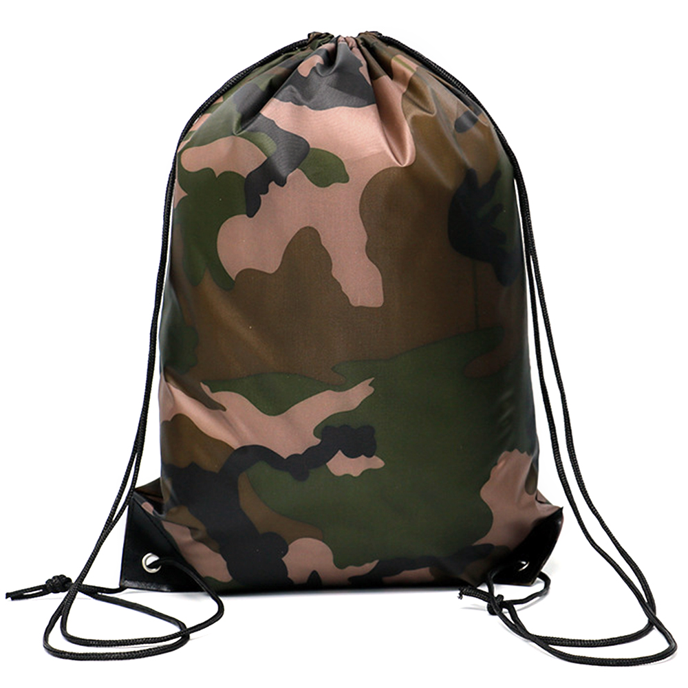 

Camouflage Rucksack Kordelbeutel 210d Polyester Sports Gymbagentasche Outdoor Camping Wanderung Sackpack Sackpack