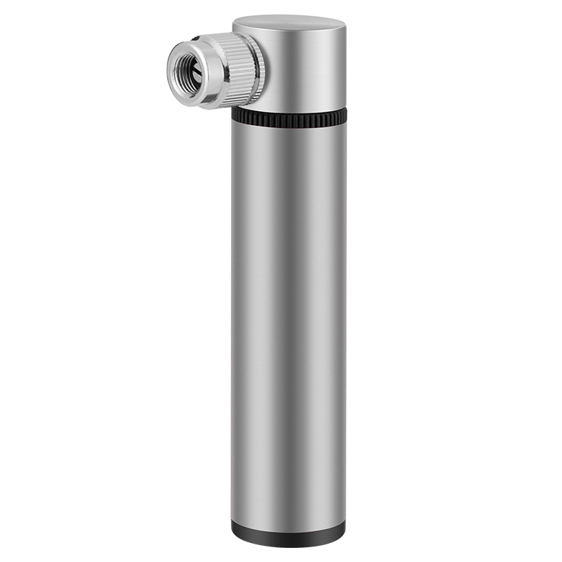 

Cyclingbox 400301 120psi Mini Tragbare Fahrrad-Luftpumpe Fahrradreifen-Inflator Für Presta Schrader - Silber-