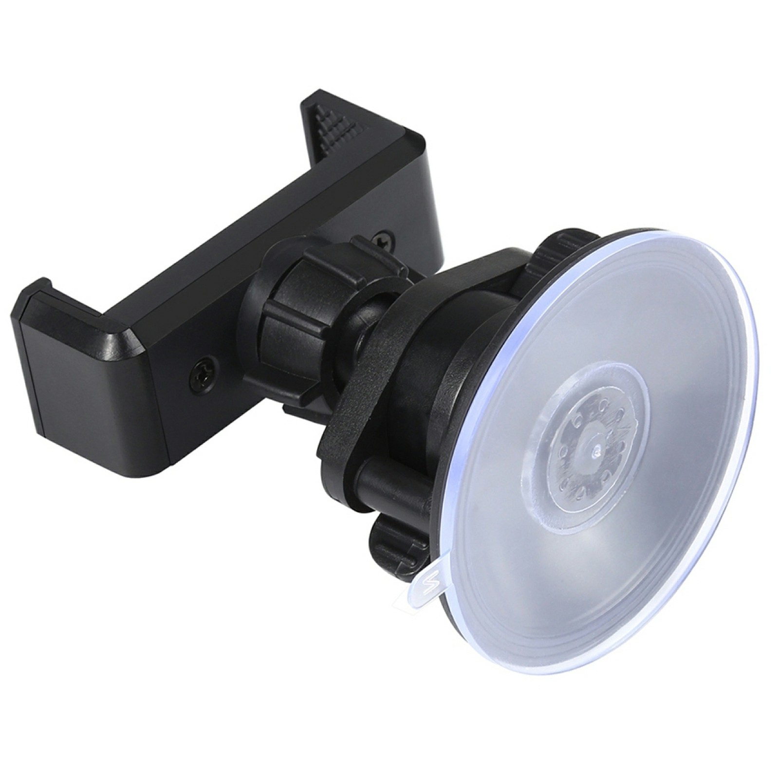 PULUZ PU537B Suction Cup Plastic Phone Mount 360 Degree Rotation Car Dashboard Windshield Phone Holder