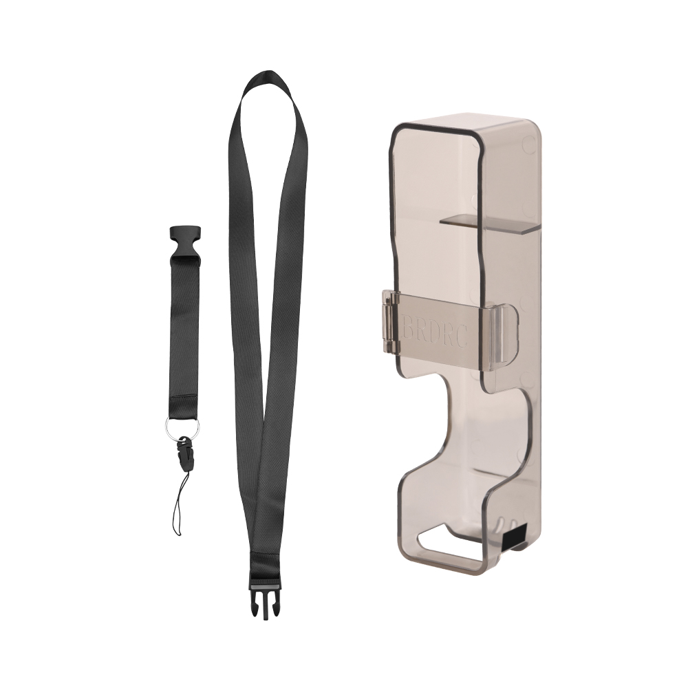

EWB8437 +FL7395 ABS Transparent Camera Case Storage Box Lanyard Für Fimi Palm 2 Handheldkamera