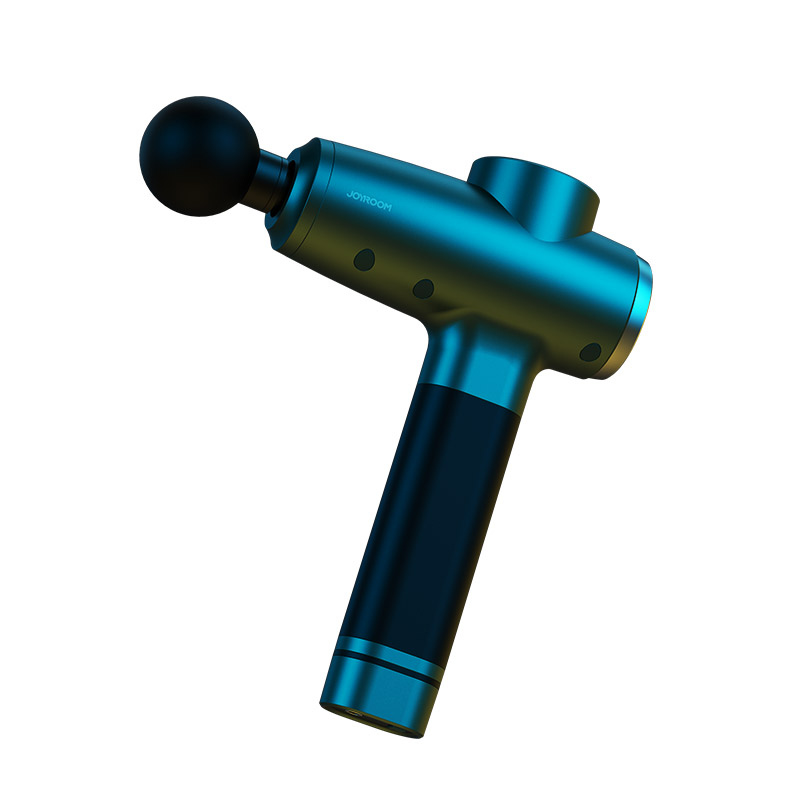 

JOYROOM JR-GH102 Muscle Massage Gun Wireless Adjustable Intelligent Fascia Gun - Navy Blue/US Plug