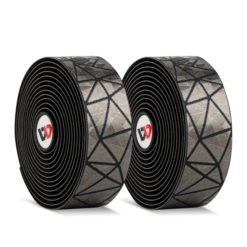 

West Biking Eva Foam Bike Groodbar Tape Adhesive Cycling Bar Wrap Ruban - Gris