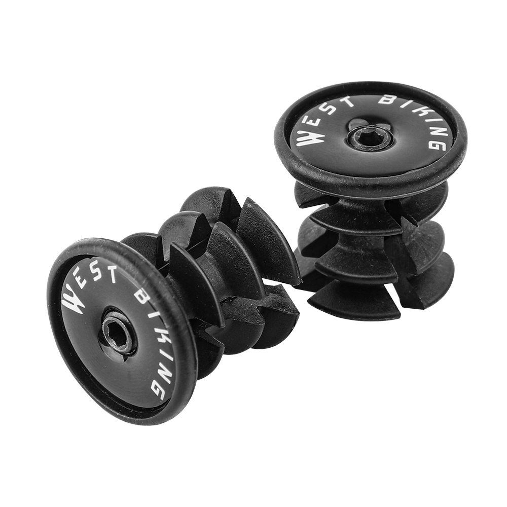

WEST BIKING One Pair MTB Bike Handlebar Stopper Bicycle Grip Bar Plug