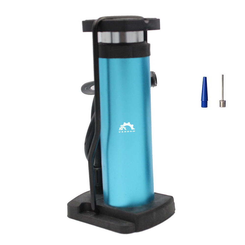 

YSANAM YS10 Mini Tragbarer 120psi -fahrrad Reifen Fußpumpenradradluftinflator - Blau