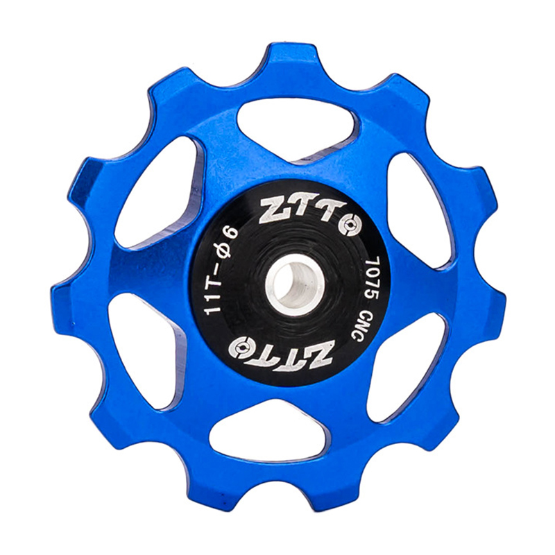 

Ztto 11t MTB Fahrrad Heckummeur Jockeyrad -traghalle Aluminium -leichtmetall -bike Guide Roller - Blau