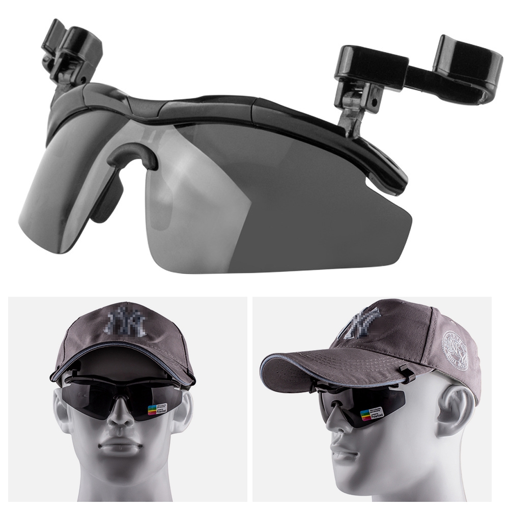 

Xq-114a Outdoor Polarisierte Sportfischereigläser Hut-clip Sonnenbrille UV400 Radwanderung Golf Brille