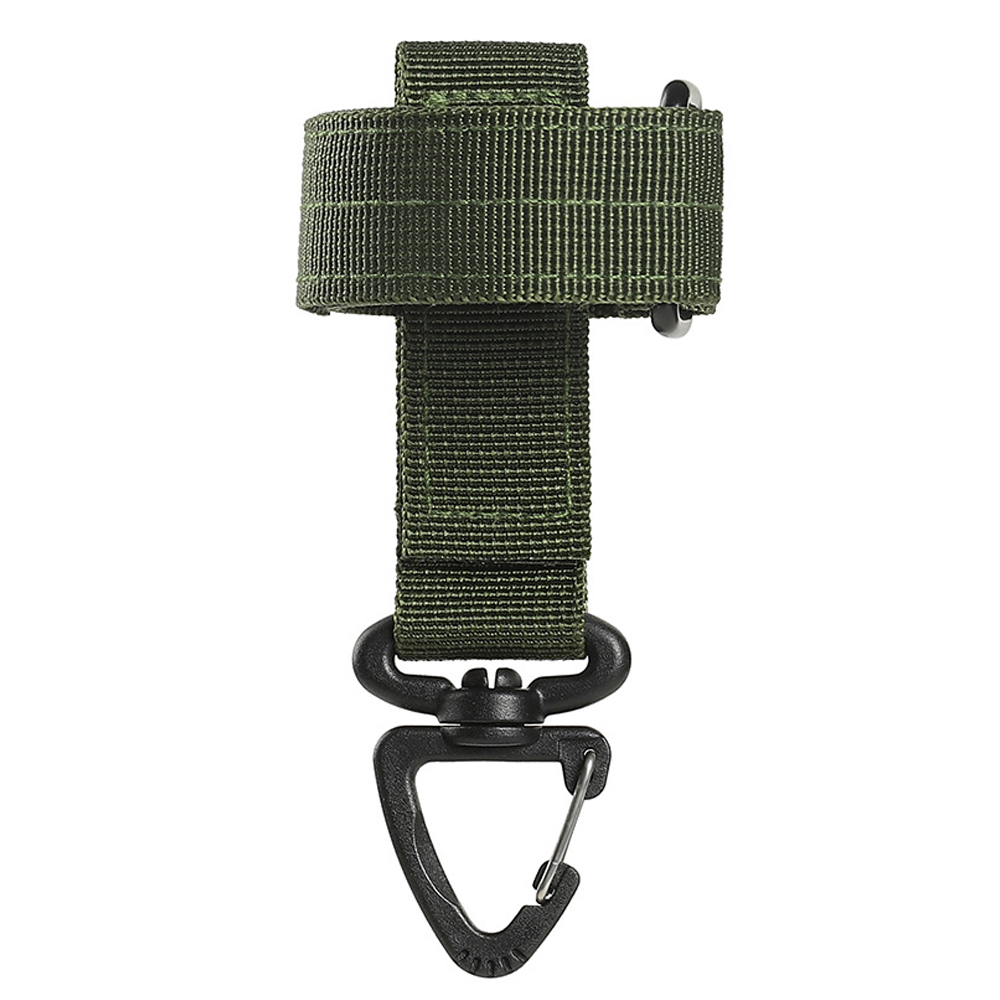 

Multifunktionale Handschuhe Aufbewahrungsschnalle Outdoor Tactical Climbing Seil Aufbewahrungshaken Haken Halter Einstellbar - Armeegrün