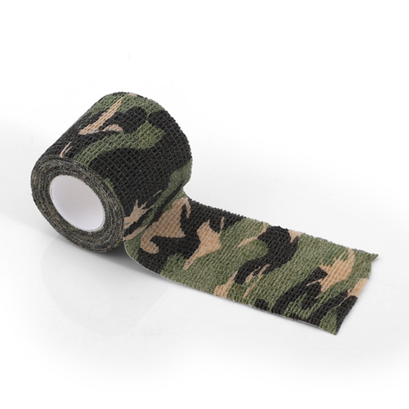 

4,5 cm x 5 m Selbstkleber Nicht Gewabt - Schwarz / Grün