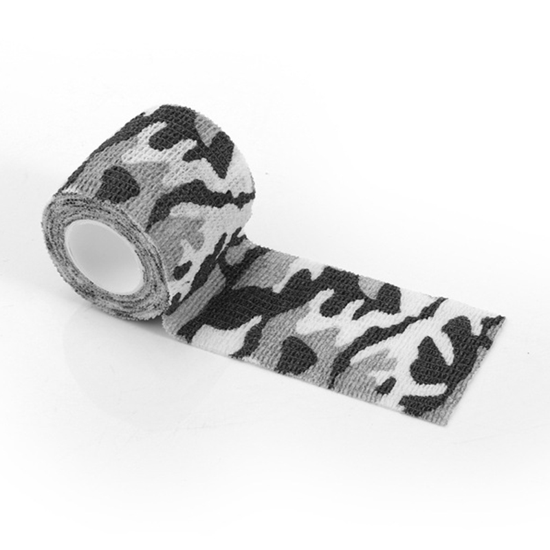 

4,5 cm x 5 m Selbstkleber Nicht Gewabt - Schwarz / Weiss