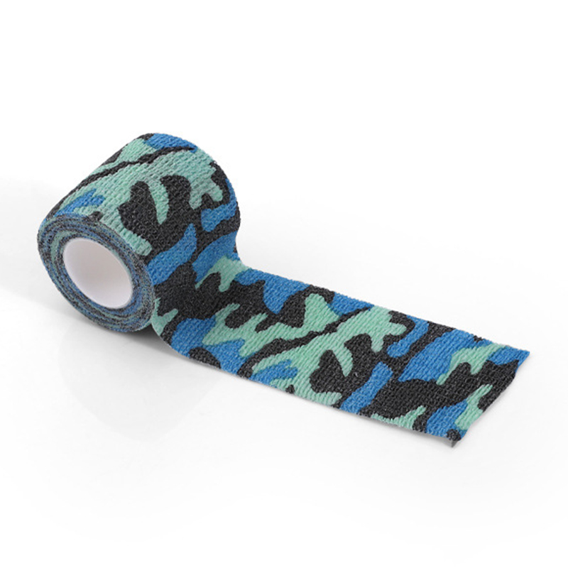 

4,5 cm x 5 m Selbstkleber Nicht Gewabt - Blau / Schwarz
