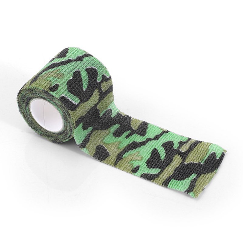 

4,5 cm x 5 m Selbstkleber Nicht Gewabt - Grün / Schwarz