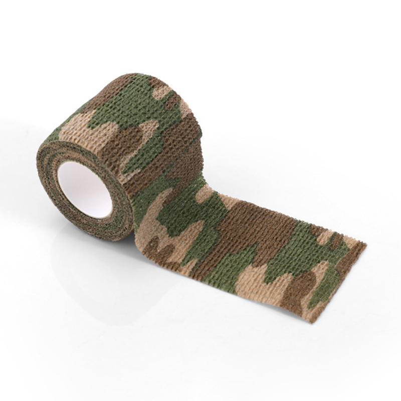 

4,5 cm x 5 m Selbstkleber Nicht Gewabt - Braun / Grün