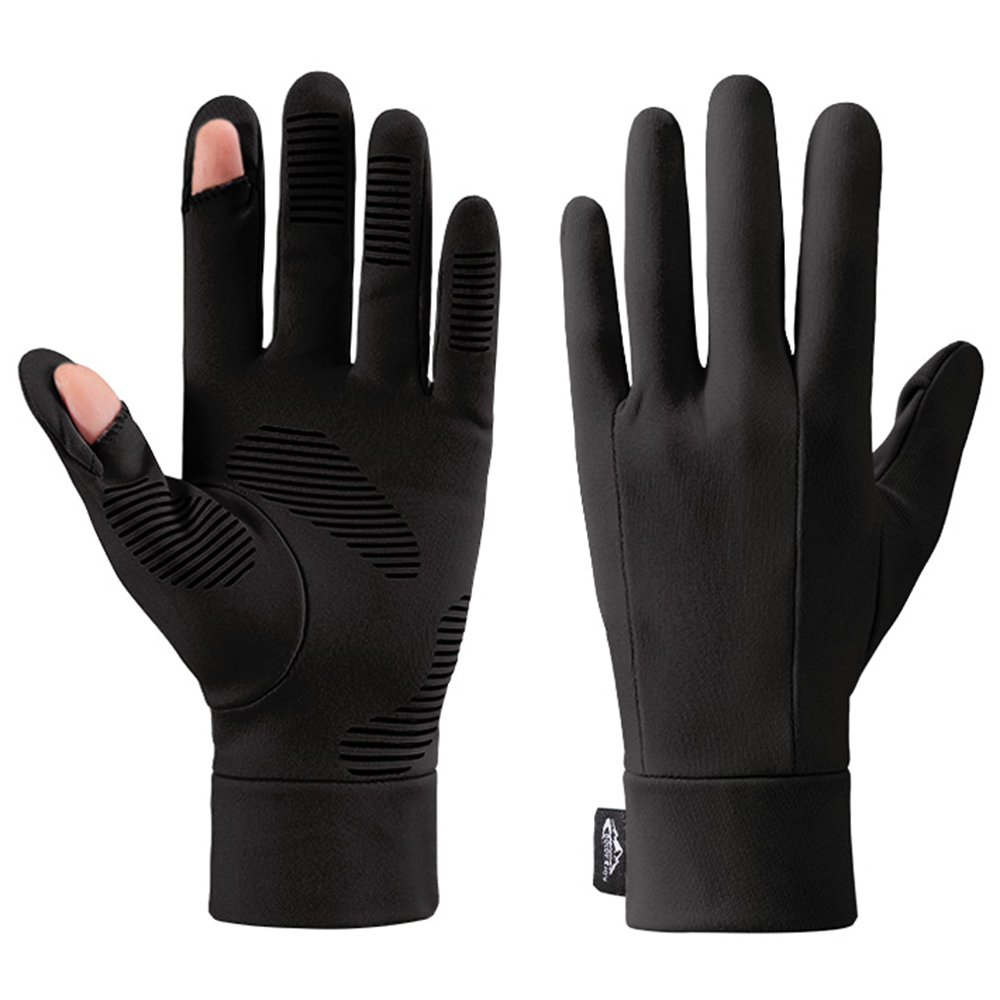 

Golovejoy DB72 Ein Paar Herren Winterradhandschuhe Wärme Handwärmer Mit Flip -daumenabdeckung, um Den Telefonbildschirm zu Berühren - Schwarz / xl