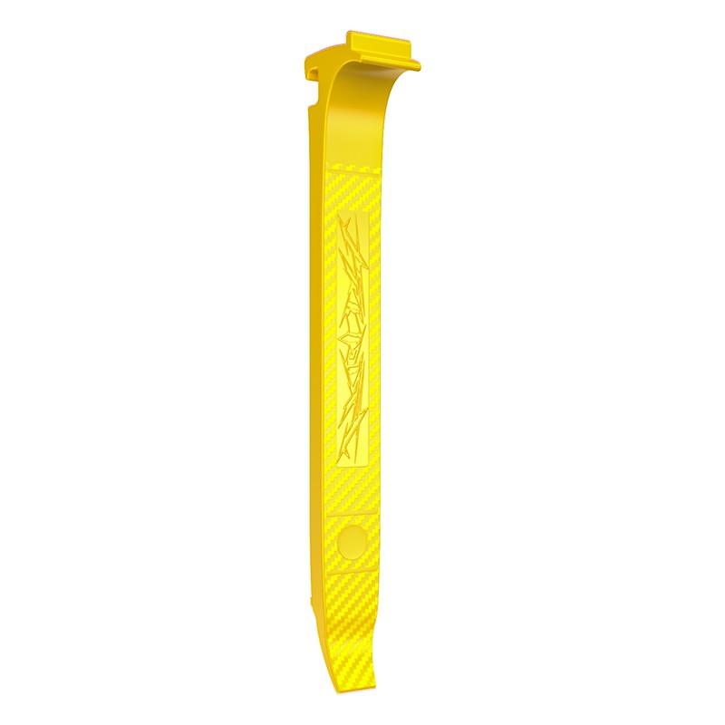 

Enlee Q-10 Fahrradreifen Krähenstühle Polycarbonat + Glasfaser-mountainbike Reifen-stangen-reparaturwerkzeug - Fluoresziergelb